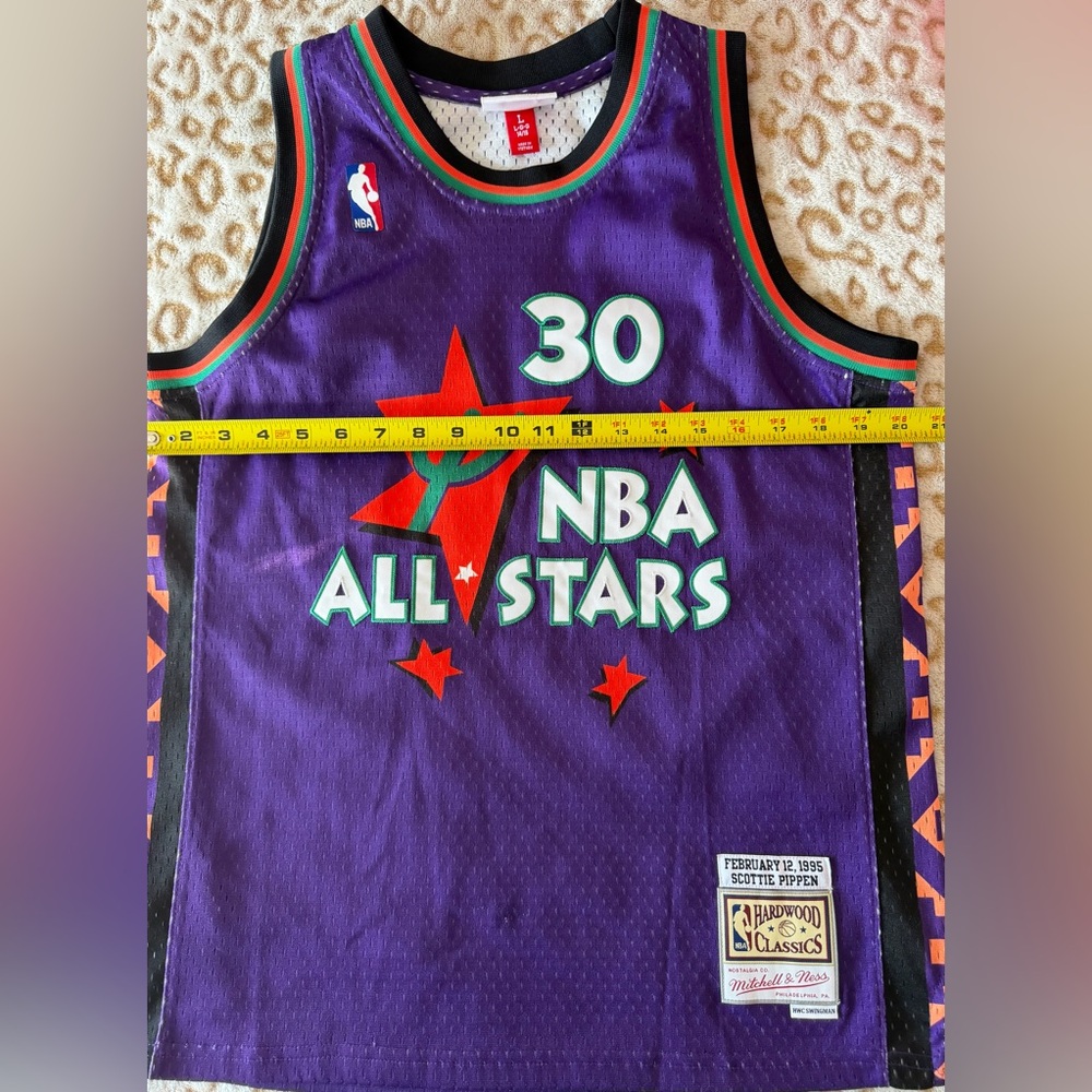 Scottie Pippen Mitchell & Ness 1995 NBA All-Star
Game Jersey Size: L (14/16) - Picture 7 of 8